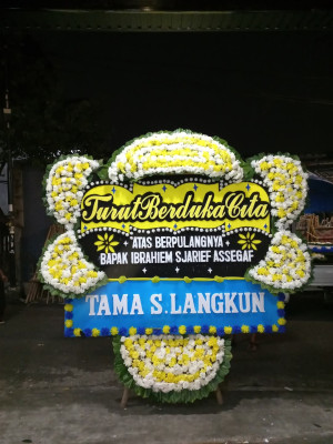 Papan Bunga Duka di Panggema