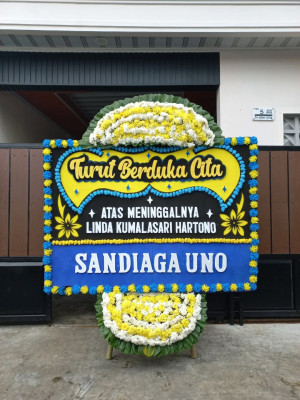 Papan Bunga Duka di Panggema
