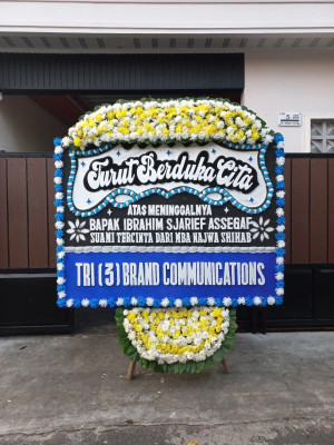 Papan Bunga Duka di Panggema